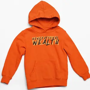 GENERATIONAL WEALTH ORANGE EDITION HOODIE