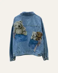 Teddy Pocket Denim Jacket