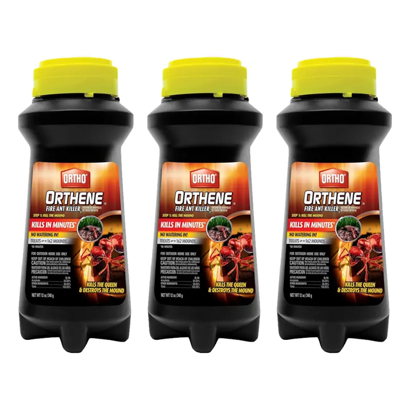 Ortho Orthene Fire Ant Insect Extermination Killer, Permethrin Concentrate for Ants, Kills Queens, Destroys up to 162 Mounds, 12 oz, 02, Outdoor
