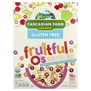 Cascadian Farm Organic Fruitful O's Cereal, 10.2 oz (289 g)