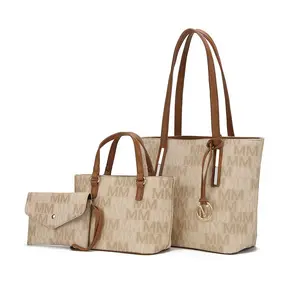 MKF Collection Aylet M Stylish Tote with Detachable Mini Handbag & Wristlet for Everyday Use