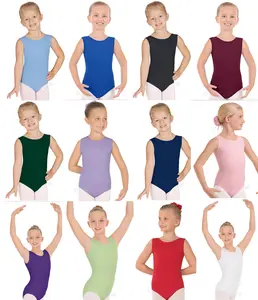 New Leotard Eurotard 1089 Cotton Tank Girl's