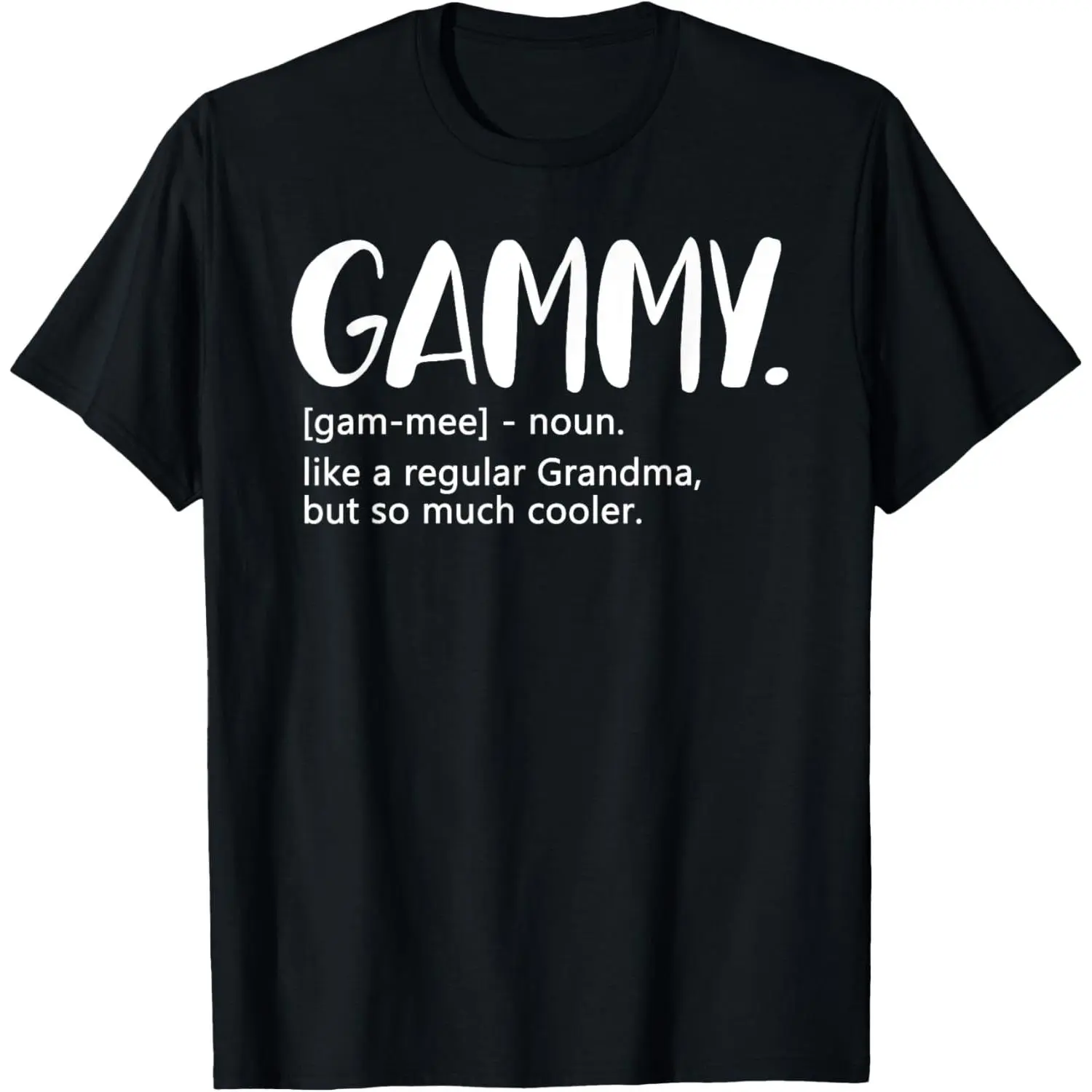 Gammy Shirts for Women Mother's Day idea for Grandma Gammy T-Shirt,Made in USA