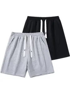 Unisex Drawstring Loose Fit Casual Sportswear Shorts, Athleisure Shorts, Drawstring Waist Shorts, Versatile Summer Wear for Men and Women, Five-Inch Length