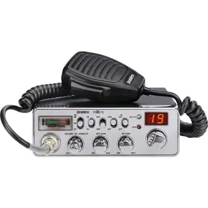Uniden 40-Channel CB Radio without SWR Meter Black