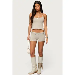 Nicca Iridescent Knit Shorts