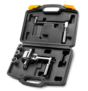 XtremepowerUS 1/2" Car Torque Multiplier Wrench Labor Saving Spanner Lug Nut with 350N.m Output & 17mm-21mm Sockets for Heavy-Duty Vehicles