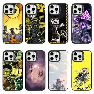 Classic Murder Drones Collage and Action Scene Phone Case for iPhone 17 16 15 14 13 12 11 Pro Pro Max Plus Durable Protective Cover Great Birthday Gift