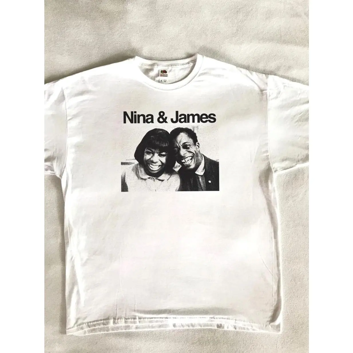 Nina Simone James Baldwin Black Power History American Jazz Writer Black T Shirt H
