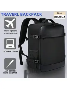 EZUOLA 1pc Hand luggage, aviation backpack  for Ryanair & EasyJet: 40x20x25cm Plane Luggage with USB Charging Port, Unisex Travel Bag Ideal for Trips, Work, Hiking, and as Gifts for Easter, Father's Day, Mother's Day, Beach Trips, Graduation