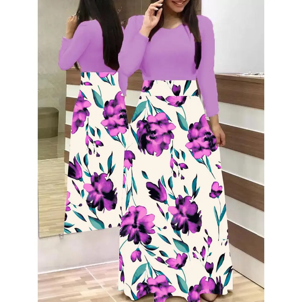 Full purple long sleeved 8899A