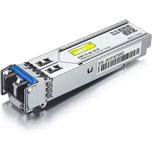1.25G SFP Transceiver 1000Base-LX, 1310nm SMF, up to 10 km, Compatible with Mikrotik S-31DLC20D