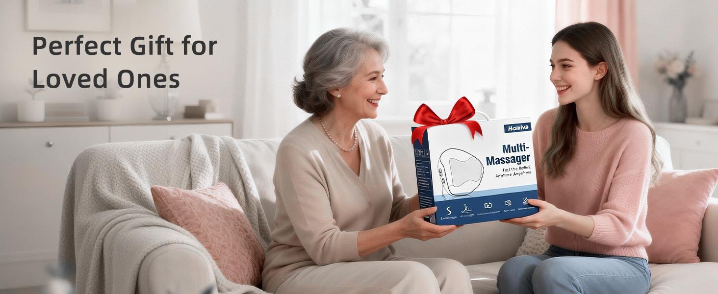 Electric Massager Pillow, Ultra-Quiet Corded Neck and Shoulder Massager with Heat, Portable 3D Kneading for Shoulder, Leg & Calf Muscle Pain Relief, Relaxing Gift for Men & Women ,stress relief products Electric Massager Pillow, Ultra-Quiet Corded Neck and Shoulder Massager with Heat, Portable 3D Kneading for Shoulder, Leg & Calf Muscle Pain Relief, Relaxing Gift for Men & Women ,stress relief products