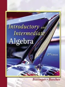 USED Book - Introductory and Intermediate Algebra: A Combined Approach, Second Edition by Marvin L. Bittinger (Paperback) - english