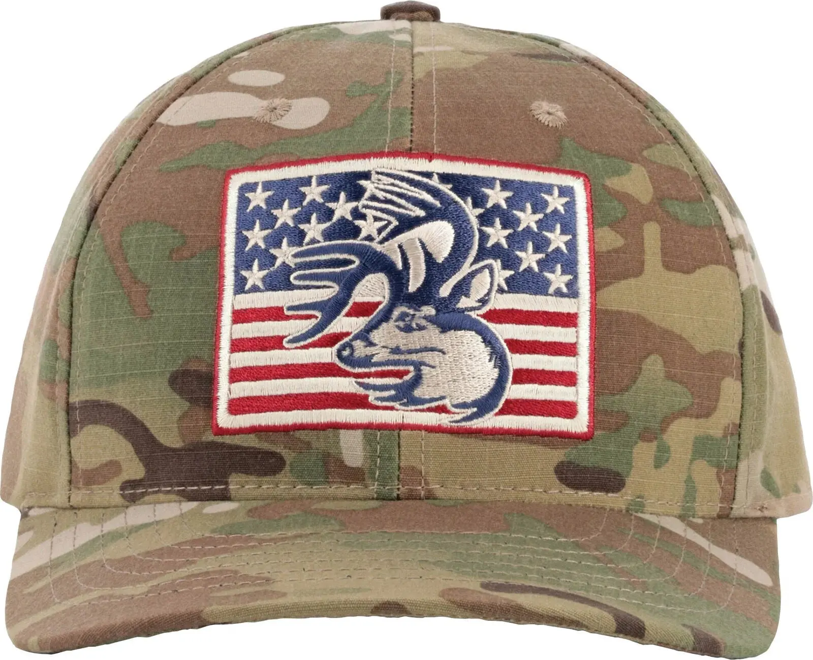 Legendary Camo American Flag Patch Hat Made in USA