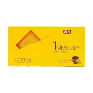 JIAYOU 1mm Potato Crackers  Black Pepper 6.34 oz