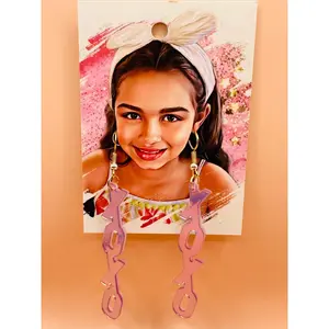 “XOXO Barbie” Earrings