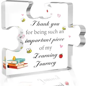 Teacher Valentines Day Gifts, Acrylic Plaque Decor, Acrylic Plaque Sign, End Of Year Teacher Gifts, Teacher Retirement Gifts for Women, Teacher Christmas Gifts, Funny Teacher Gifts, Home Office Decor, Acrylic Desktop Decoration