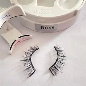 Glueless easy apply soft  magnetic  lashes Makeup Eyelashes Cosmetic