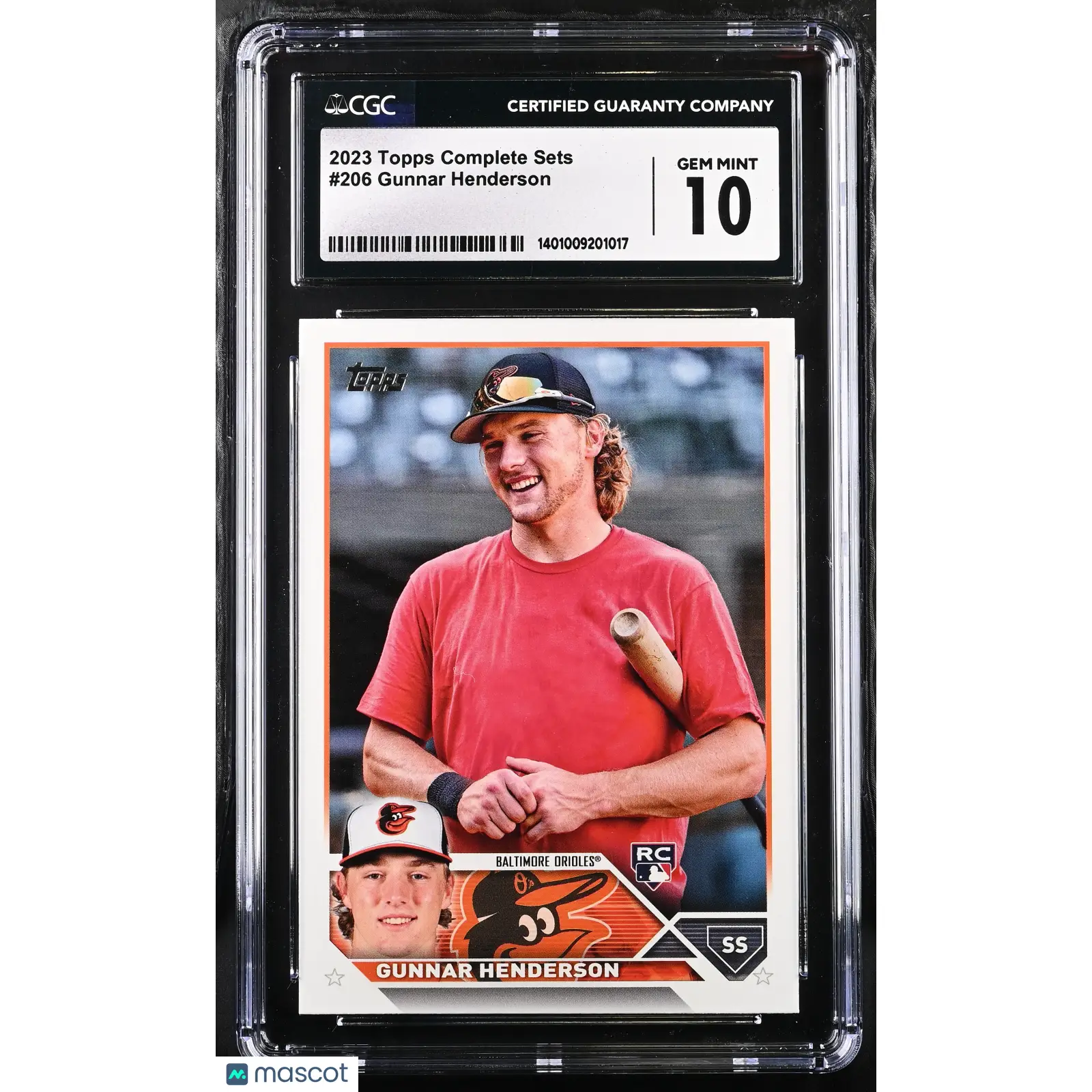Gunnar Henderson CGC 2023 Complete Sets #206 Baseball 10