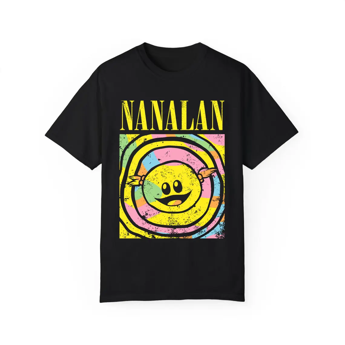Vintage Nanalan Meme Trending T-shirt, Cartoon Clothing, Retro Peepo Shirt