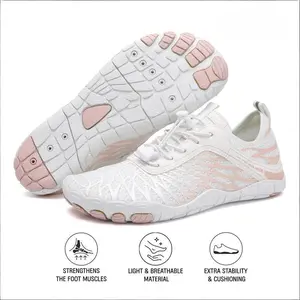 2026 New Hiking Barefoot Shoes Womens Mens Footwear,Wide Toe Box Water Shoe for Women Men,Zero Drop Comfortable & Non-Slip Barefoot Vitality Shoe Women's Athletic Footwear for Walking Hiking