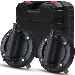 Houseables Suction Cups for Glass, Windshield Suction Cup, Windshield Removal Tool Kit, Auto Glass Removal Tools, Lift Large Tile, Vacuum Window Lifter, Floor, Table Top, Mirror, Heavy Duty 440LB, 2PK