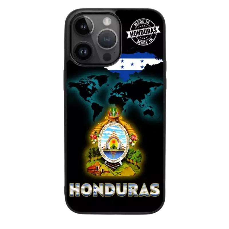 Honduras Flag TPU & Polycarbonate Shockproof Smartphone Case, Protective Mobile Phone Accessory for iPhone 17/16/15/14/13/12/11 Pro Max Plus Air, Gift for Mexico Football Lovers