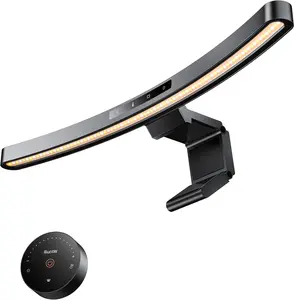 Quntis Curved Monitor Light Bar HY3002 with Remote &Touch, Modern Computer Lamp, Screen Light Bar, Home Office Gaming, Christmas gift Lighting Design Led Strip
