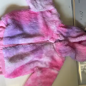 Baby Girls Hooded Jacket Little Kids Tie-dyed Nylon Zipper Outerwear Clothing Bright Fashion Color Spring Outerwear