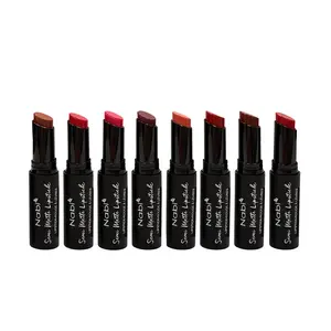 Nabi Semi-Matte Lipsticks - Set of 8