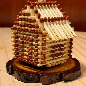 Matchstick House(347308) life time gift. Natural Accessories
