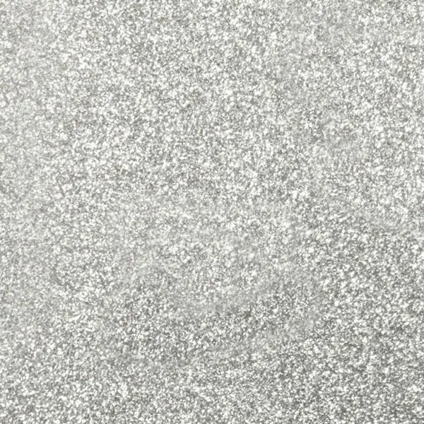 High-Quality Glitter PU Heat Transfer Vinyl - 20" Width, CPSIA Certified, for Customized Craft Projects, Silver (DIY Scrapbooking & Stamping Supplies), Kids