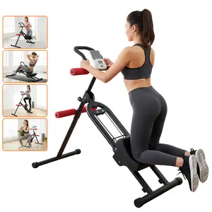 Foldable Stair Stepper With Adjustable Resistance Home Cardio Workout Machine For Toning Glutes Legs Core Strength