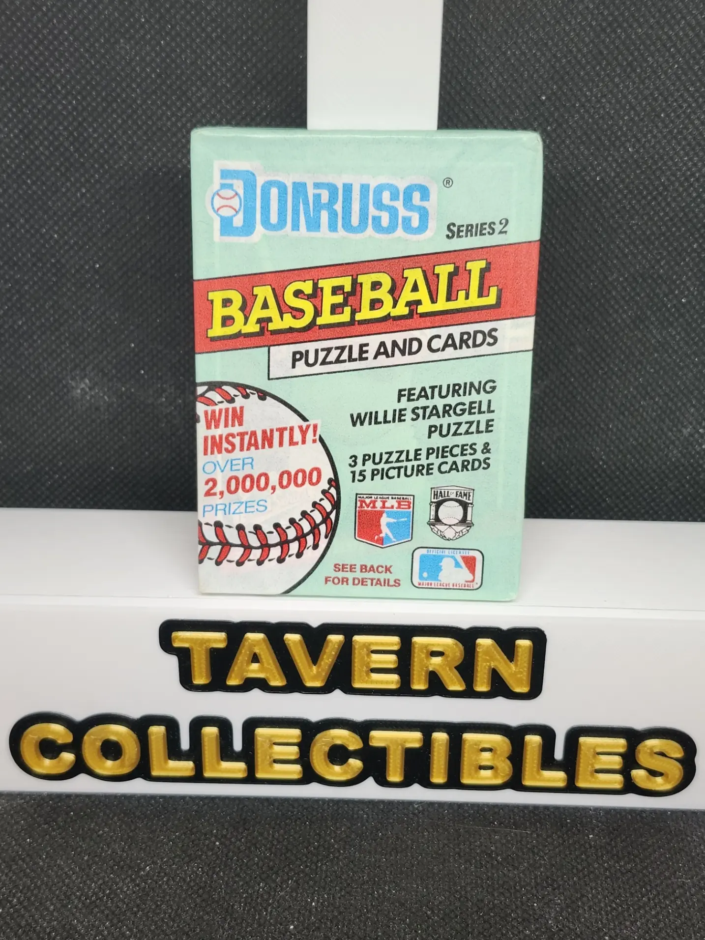 1991 Donruss Baseball Series 2 Sealed Sports Trading Card Pack, Collectible Trading Card Accessory