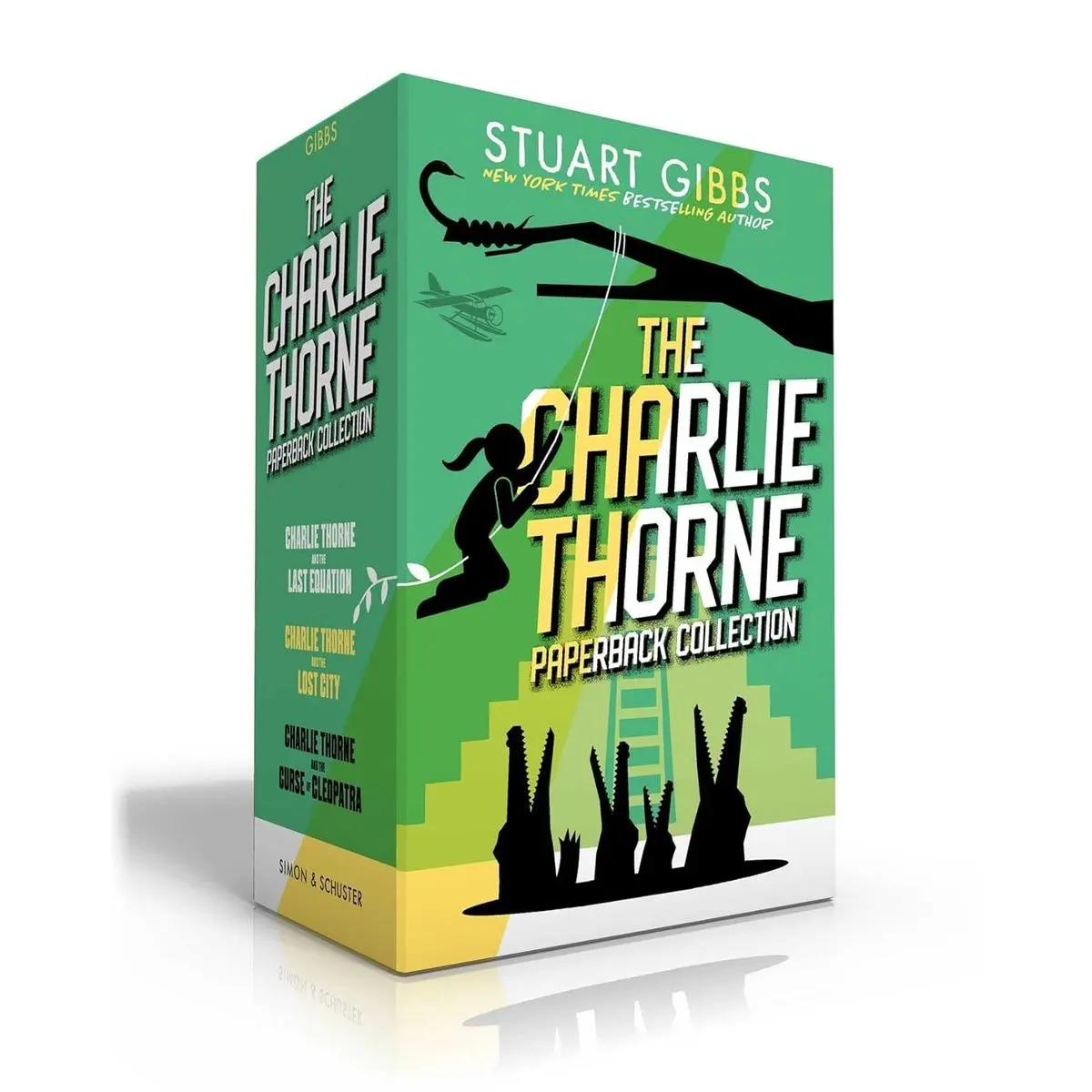 The Charlie Thorne Paperback Collection (Boxed Set): Charlie Thorne and the Last Equation; Charlie Thorne and the Lost City; Charlie Thorne and the Curse of Cleopatra Paperback – October 3, 2023