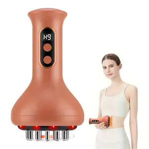 Portable Lymphatic Massager, Cordless Electric Body Massager for Legs, Arms & Belly, Personal Body Care Machine with Vibration, Portable Muscle Massagers