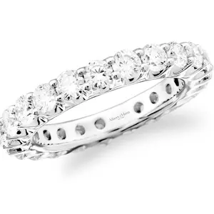 20-Stone Diamond Eternity Ring – 18k Gold