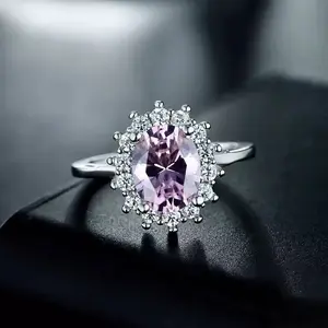 【#ZA293】(Abigail )Lab Made Gemstone Fashion jewelry Ring 【#ZA293】(Abigail )Lab Made Gemstone Fashion jewelry Ring