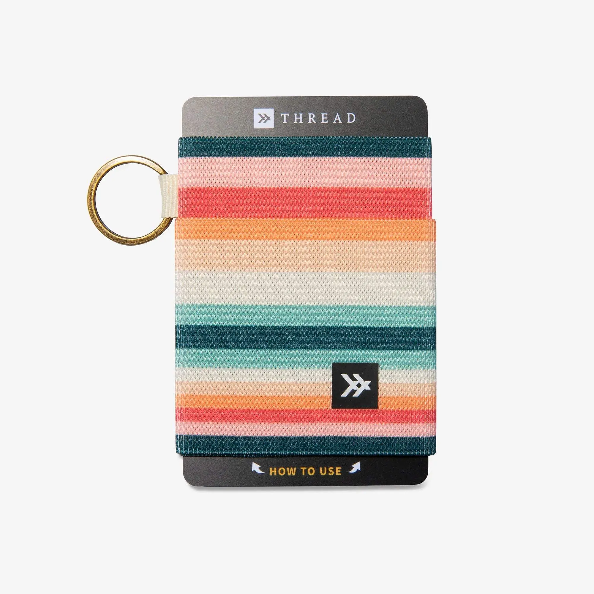 Thread Women's Durable Fashion Wallet - Elastic Fabric Cardholder for Daily Use