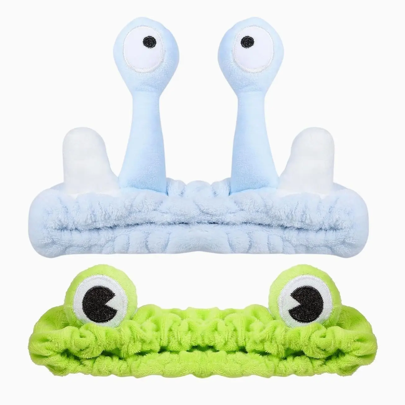 Wash Headband Women Snail Spa Hair Band Soft Coral Fleece Headwraps Her Cute Creative Cartoon Costume Party Accessories