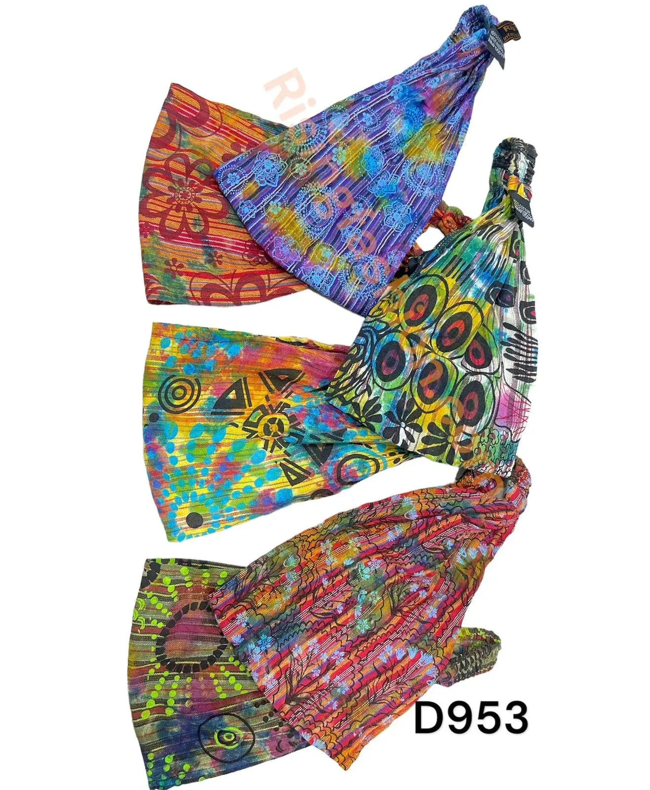 Cotton Tie Dye Headband D953