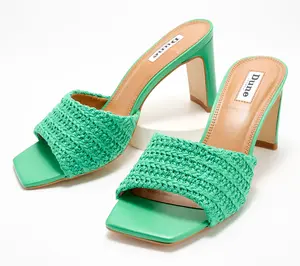 Dune London Woven Heeled Mules - March