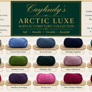 Arctic Luxe Acrylic Cord Yarn