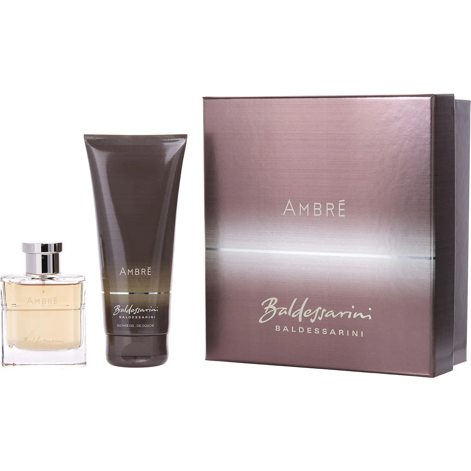 Baldessarini Ambre Set-Edt Spray 1.7 Oz & Shower Gel 6.8 Oz For Men