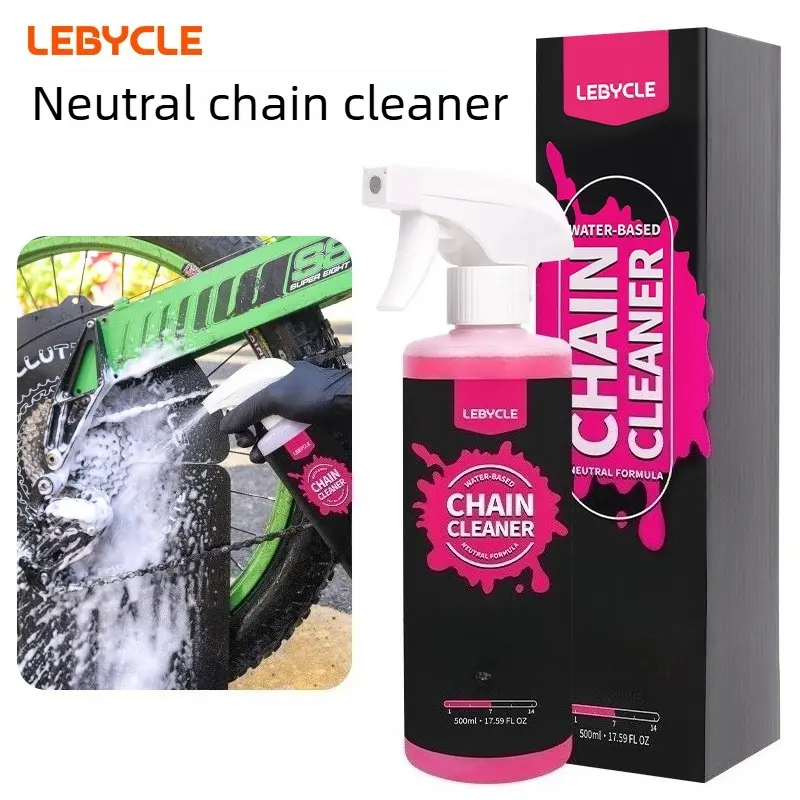 Neutral chain cleaner, mountain road bike chainring and flywheel cleaning agent, bicycle maintenance, Bike Sprocket