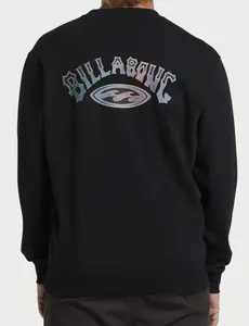 Billabong Sweatshirt Men’s Graphic Crewneck Surf Skate Streetwear Pullover Black M