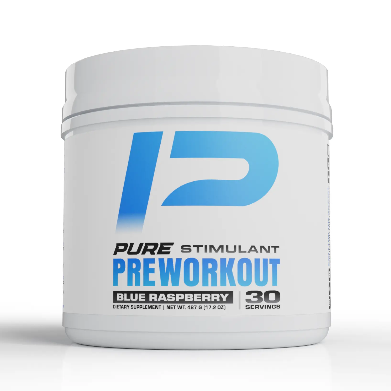 PURE Stim Dietary Pre-Workout Powder Supplement - Fitness Performance Booster, Energy and Focus Support for Gym Enthusiasts
