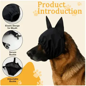 Dog Calming Eye Mask, Dog Headband Anti-Surprise Noise Reduction, Pet Supplies, Comfortable and Effective, Ideal for Travel and Daily Use