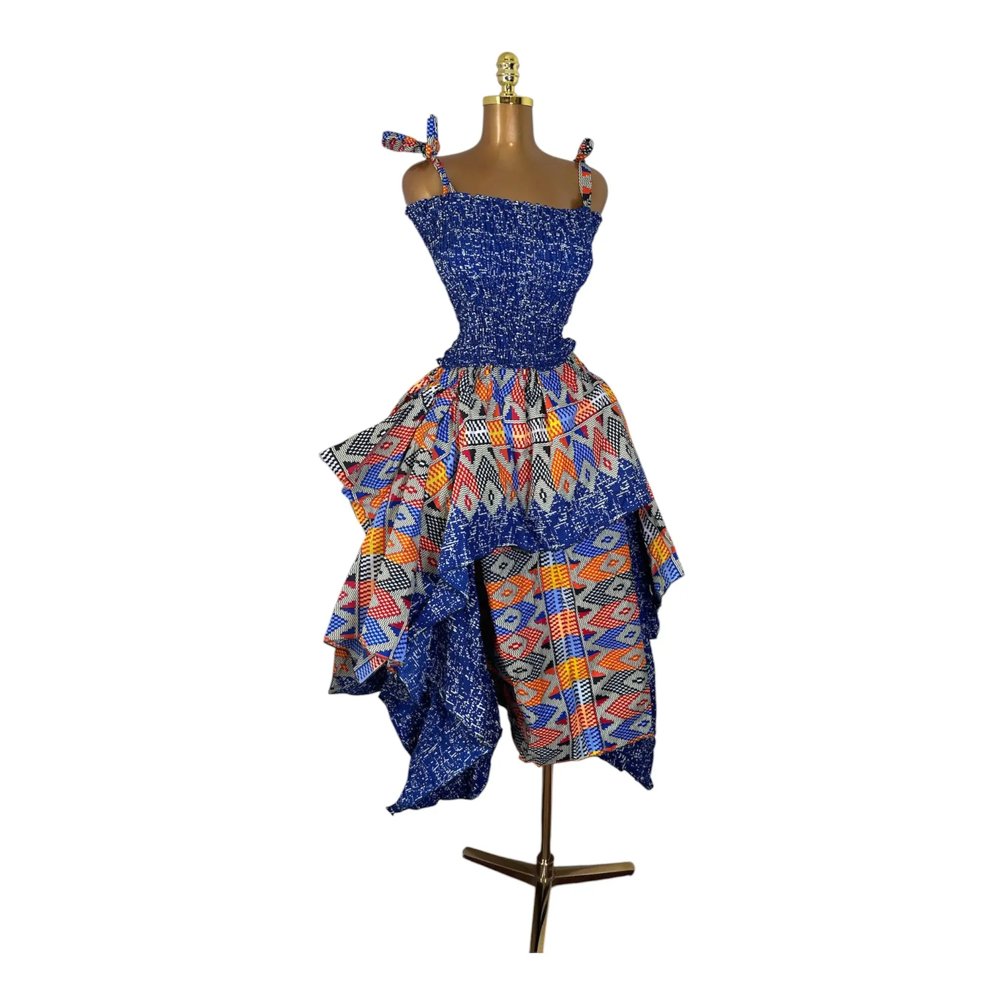 AMINA LUXURY HANDKERCHIEF SKIRT SET